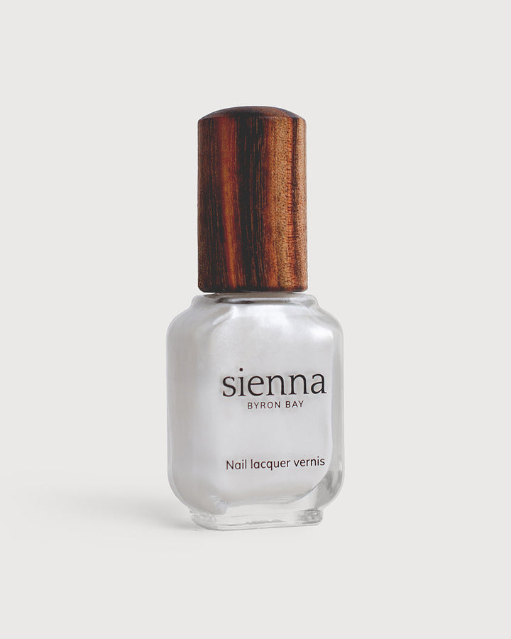 Aura | Snow-White Pearl | Vegan & Natural Nail Polish – us.sienna.co