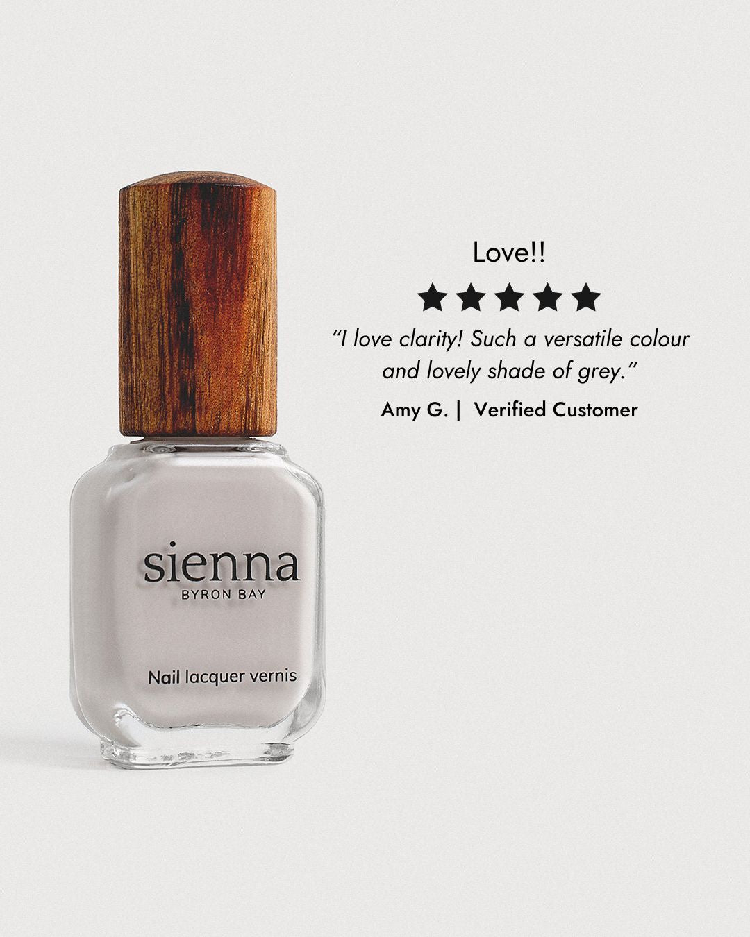 cool grey nail polish 5 star review