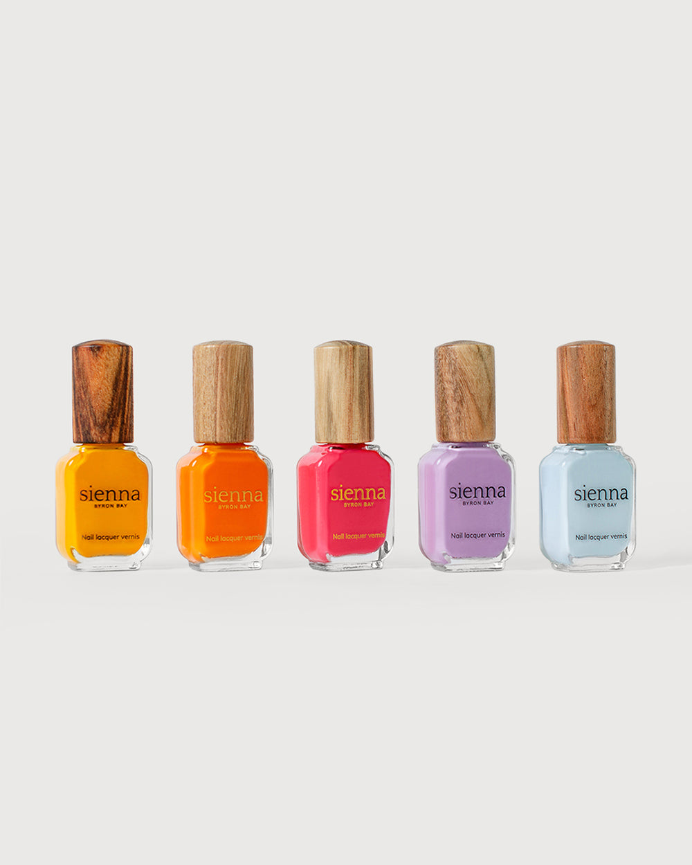 Happiness collection 5 summer nail polish colours 