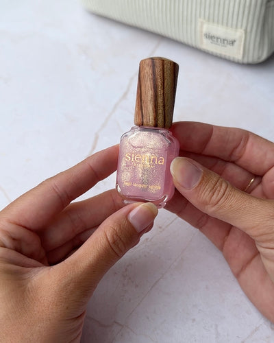 Celestial Top Coat Glass Bottle with timber cap