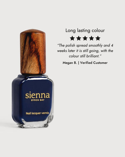 Classic navy blue nail polish 5 star review