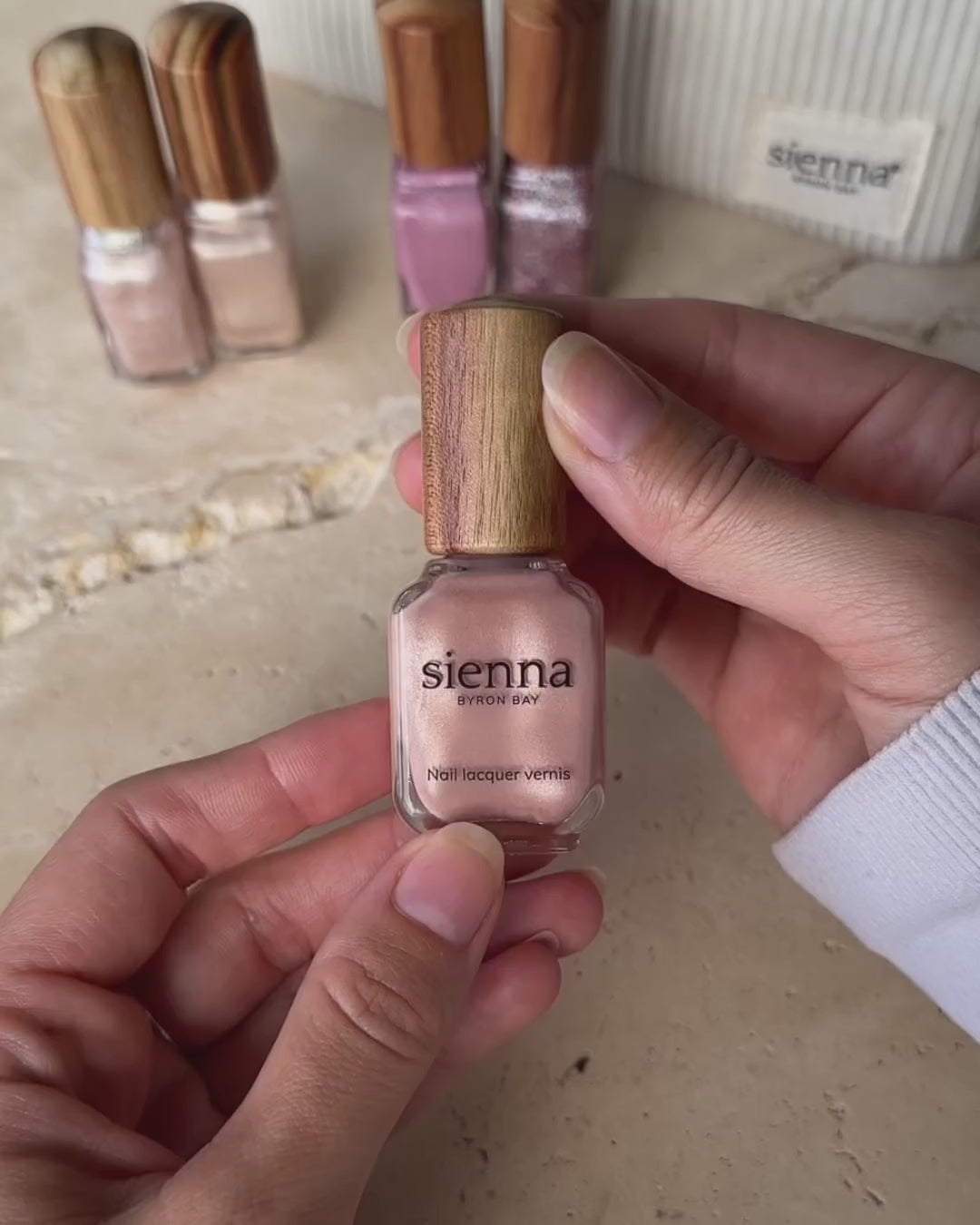 Dulcet painted on nails video