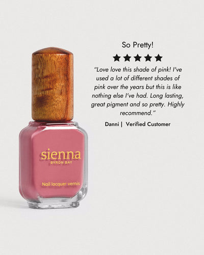 midtone pink nail polish 5 star review