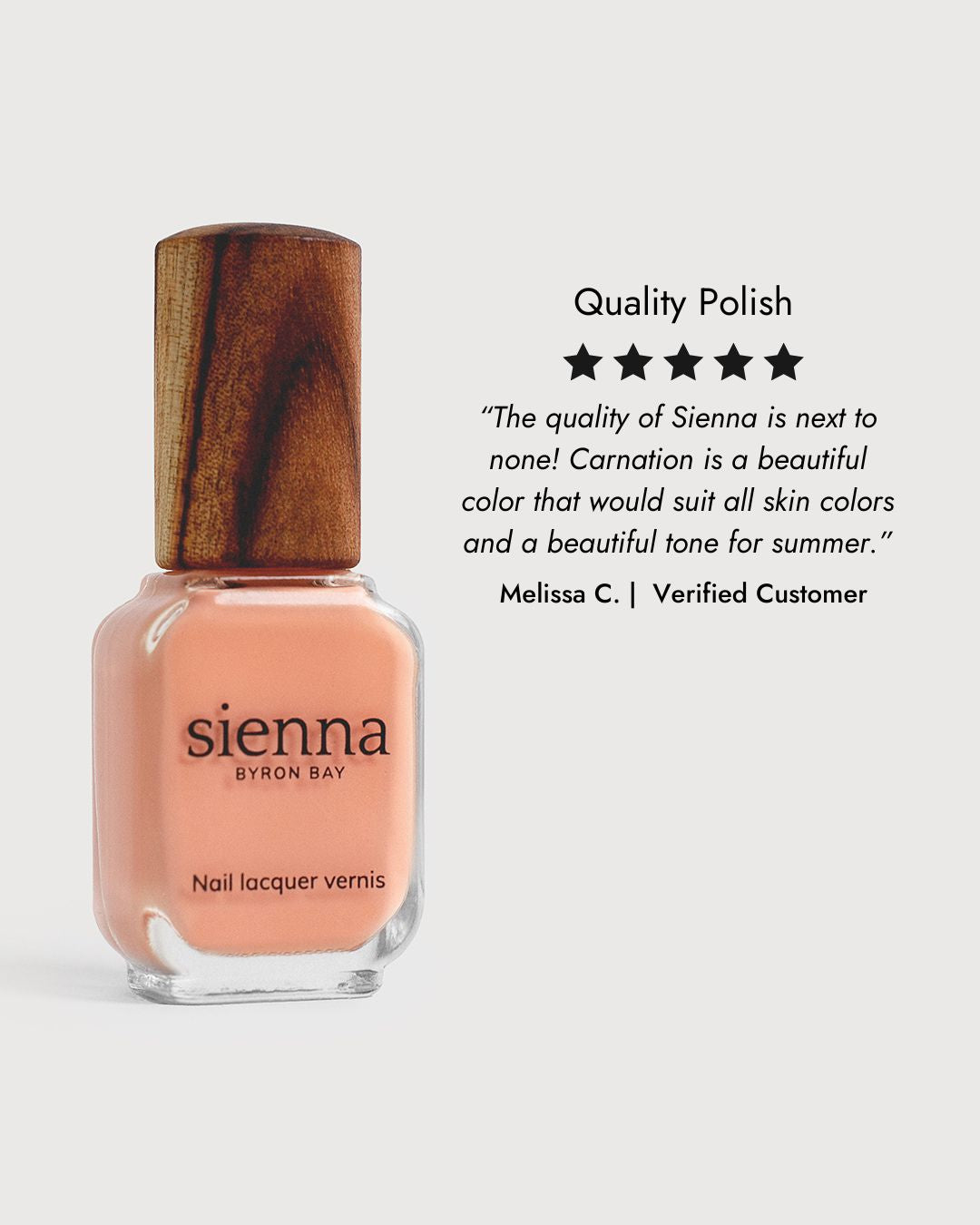peach blush nail polish 5 star review