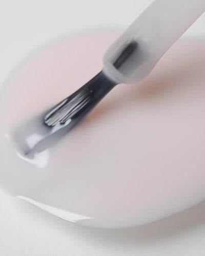 light rosewater pink sheer nail polish swirl video