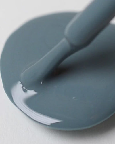 Swirl of Mid grey-blue nail polish by Sienna Byron Bay