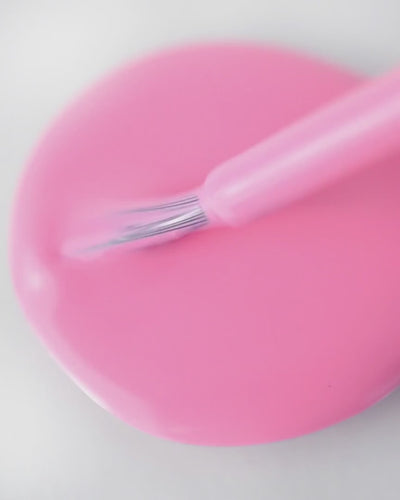 classic lolly pink nail polish swirl video