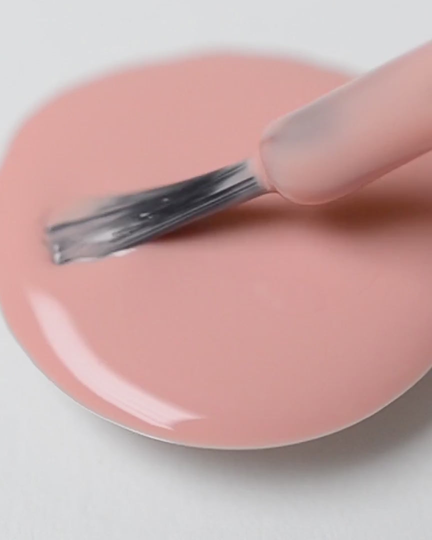 nude pink nail polish swirl video